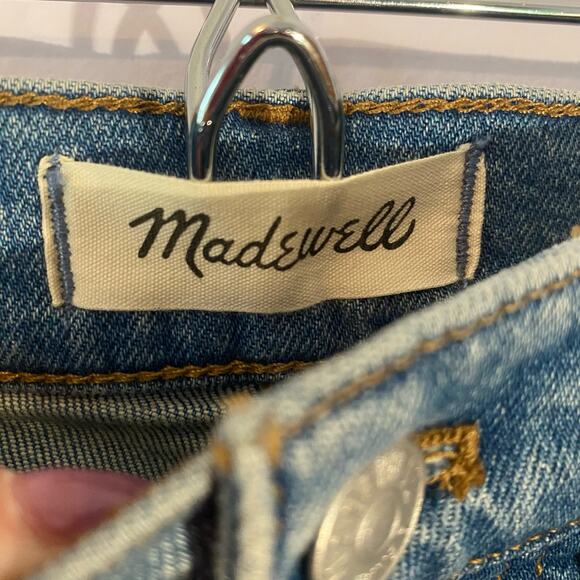 Madewell Women's size 23 Medium Wash The Perfect Vintage Jean Straight Leg - Picture 2 of 9